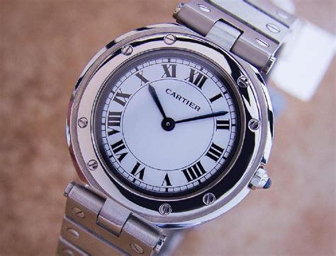 cartier men's quartz watch|cartier swiss made watch.